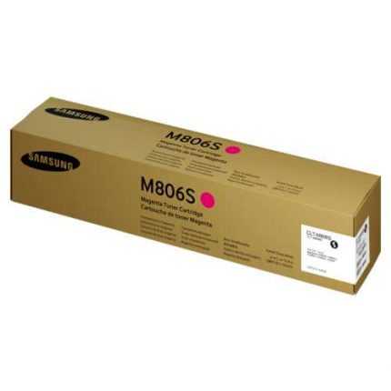 toner samsung clt-m806s magenta SLX74, 75, 7600GX con rendimiento 30.000 página