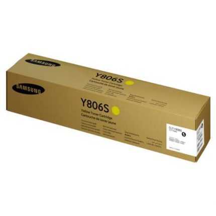 toner samsung clt-y806s yellow para impresora samsung slx74/75 7600gx