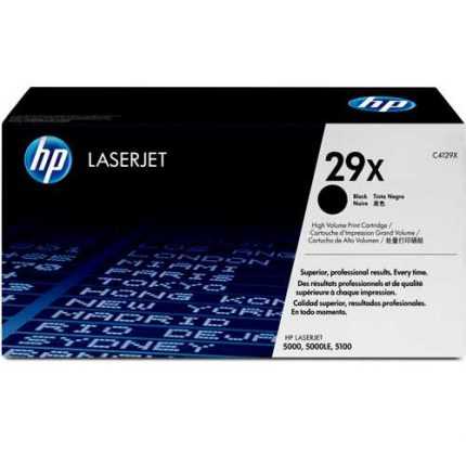 toner hp c4129x color: negro,  hp laserjet 5000 5000n 5000dn  5000tn  5000gn 5100 5100tn 5100dtn