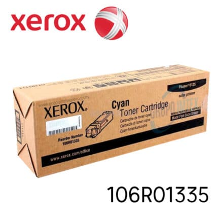 TONER XEROX 106R01335 PHASER 6125 CYAN