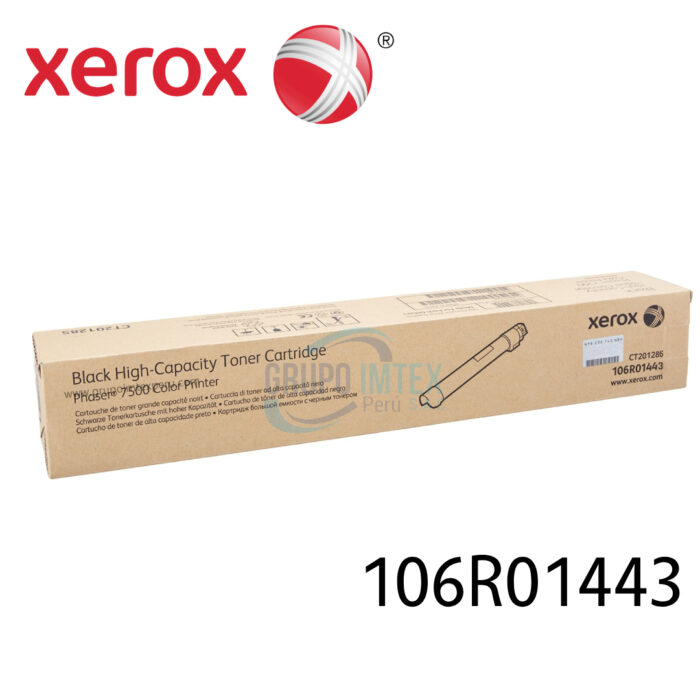 TONER XEROX 106R01443 CIAN PHASER 7500