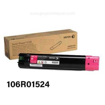 TONER XEROX 106R01524 MAGENTA Phaser 6700