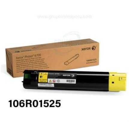 TONER XEROX 106R01525 YELLOW Phaser 6700