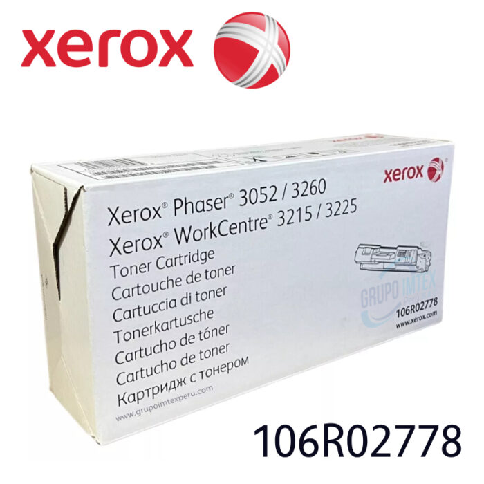 TONER XEROX 106R02778 PARA 3225 - 3260