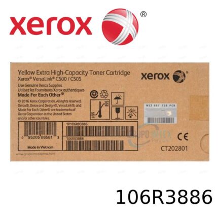 TONER XEROX 106R03886 YELLOW VERSALINK C500/C505 9K PGS