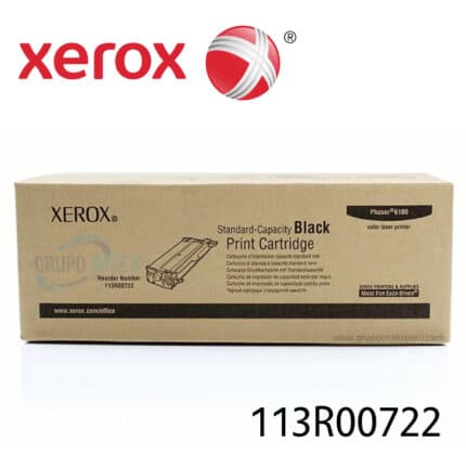 TONER XEROX 113R00722 NEGRO PH 6180