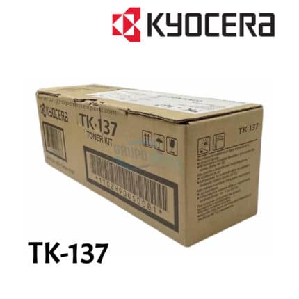 Toner  Kyocera TK-137 Negro Km-2810, Km-2820, Rendimiento: 7,200 páginas