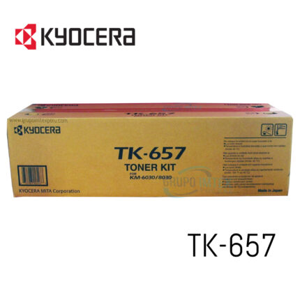 Toner Kyocera TK-657  KM-6030, KM-8030, Rendimiento: 47,000 páginas