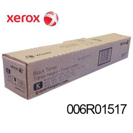 Toner Xerox 006R01517 Black Para Workcentre 7525 7530 7535 7545 7556