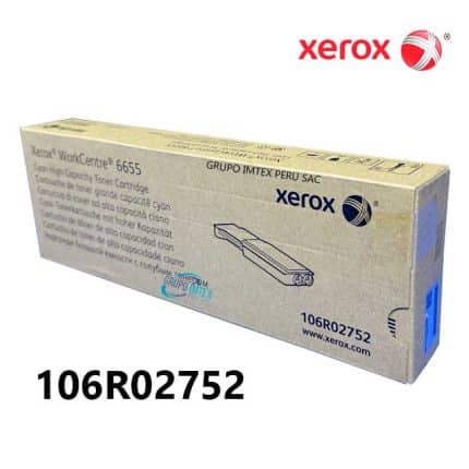 Toner Xerox 106R02752 Cyan Workcentre 6655