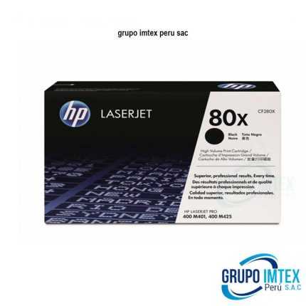 Toner Hp 80X Cf280X HP LASERJET M401/M425