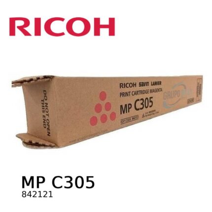 TONER RICOH 842121 MP C305 MAGENTA 4,000 PAG