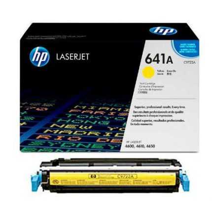 toner hp c9722a 641a laserjet color 4600, 4600n, 4600dn, 4600dtn, 4600hdn, 4650