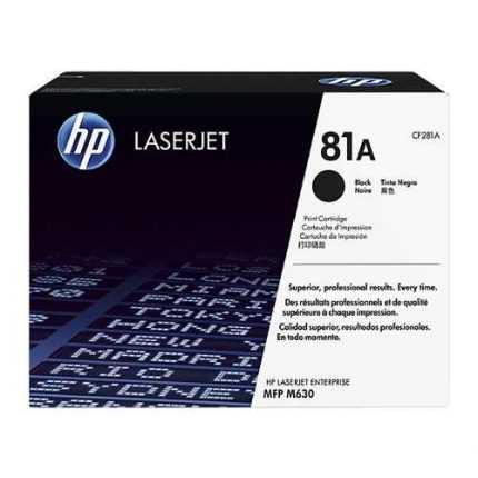 Toner Hp 81A Cf281A Laserjet Enterprise Flow Mfp M630Z, M360F, M630Dn