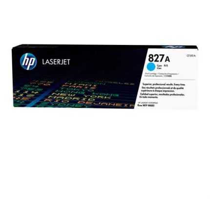 toner hp 827a cyan cf301a laserjet m880