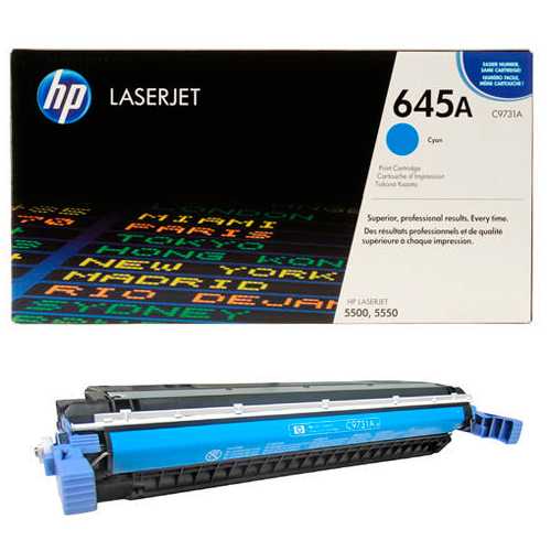 toner hp 645a c9731a laserjet 5500, 5500n, 5550