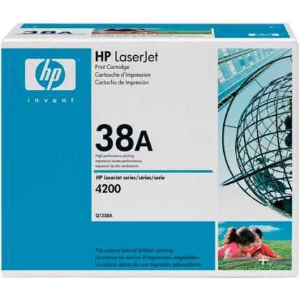 toner hp 38a q1338a laserjet 4200 rendimiento 12000 paginas