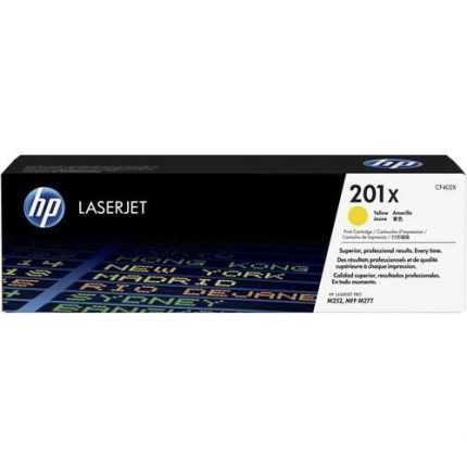 Toner Hp  Cf402X  201X  Amarillo , LaserJet  m252n, m252dw, m277n, m277dw.