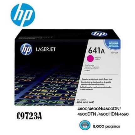 toner hp 641a c9723a laserjet color 4600, 4600n, 4600dn, 4600dtn, 4600hdn, 4650