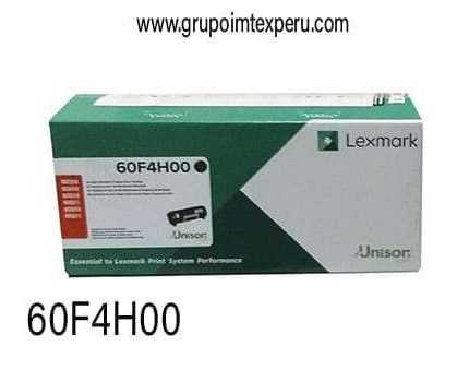 TONER LEXMARK 60f4h00