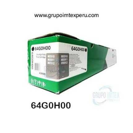 TONER LEXMARK 64G0H00