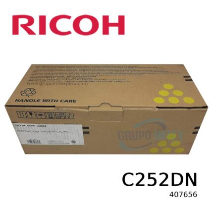 TONER RICOH 407656 SP C252DN YELLOW 6,000 PAG