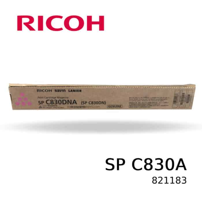 TONER RICOH 821183 SP C830A MAGENTA 16KPG