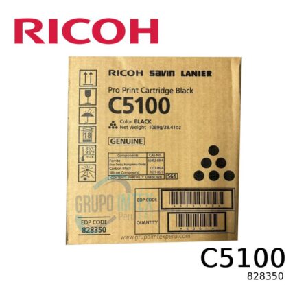 TONER RICOH 828350 PRO C5100 BLACK 52KPG