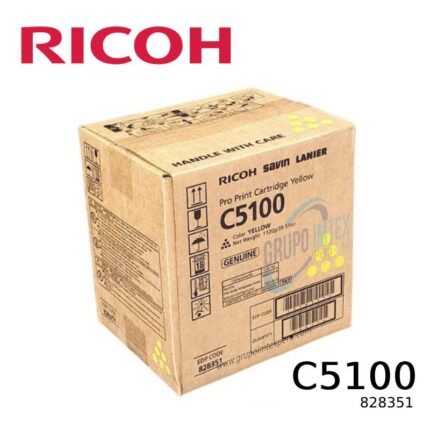 TONER RICOH 828351 PRO C5100 YELLOW 52KPG