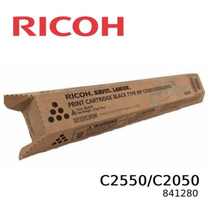 TONER RICOH 841280 BLACK MP C2550 C2050