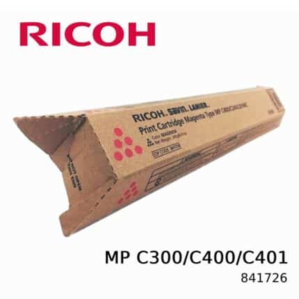 TONER RICOH 841726 MAGENTA MP C300/C400/C401 10 KPG