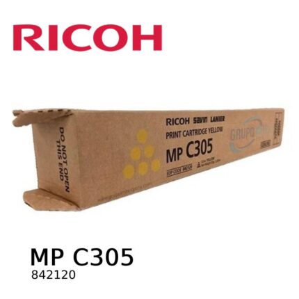 TONER RICOH 842120 MP C305 YELLOW 4,000 PAG