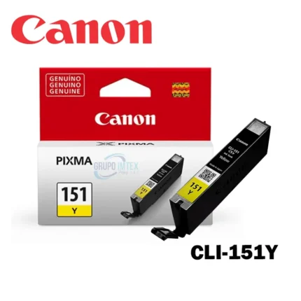 Tinta Canon Cli-151Y Yellow  Mg6310, Mg5410,  iP7210  7ml