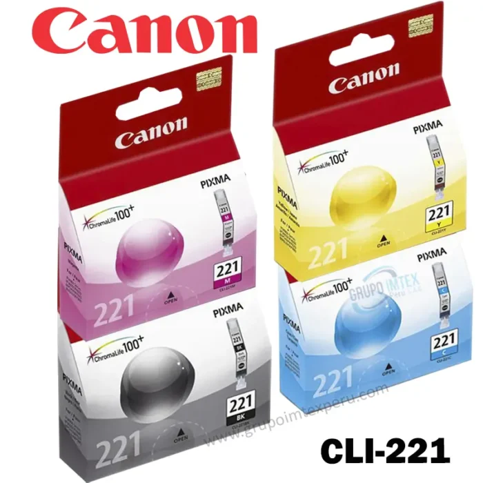 Tinta Canon Cli-221 Pixma  Ip4600  