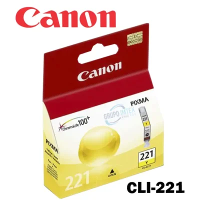 Tinta Canon Cli-221  Yellow   Pixma  Ip4600   9ml