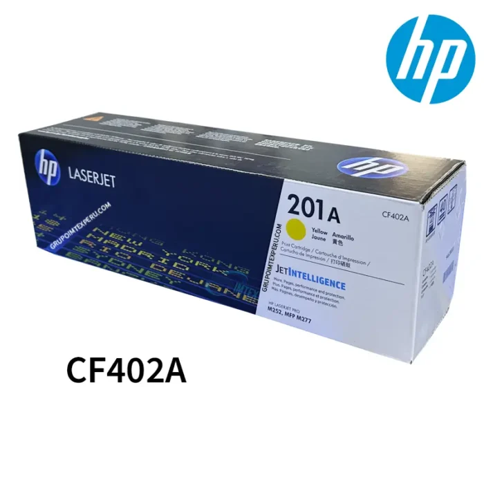 Toner Hp 201A Cf402A Yellow Para Lj Pro M252n, M252dw, M277n, M277dw