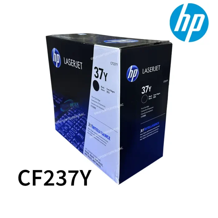 Toner Hp 37Y Cf237Y Negro Mfp M631, M632, M633, M608, M609