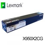 Toner Lexmark X950X2Cg Cyan Para 950De, X952De, X954De