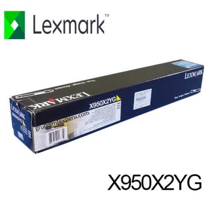 Toner Lexmark X950X2Yg Yellow Para 950De, X952De, X954De