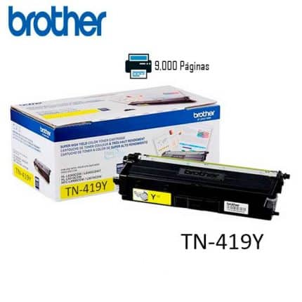 Toner Brother Tn-419 Yellow