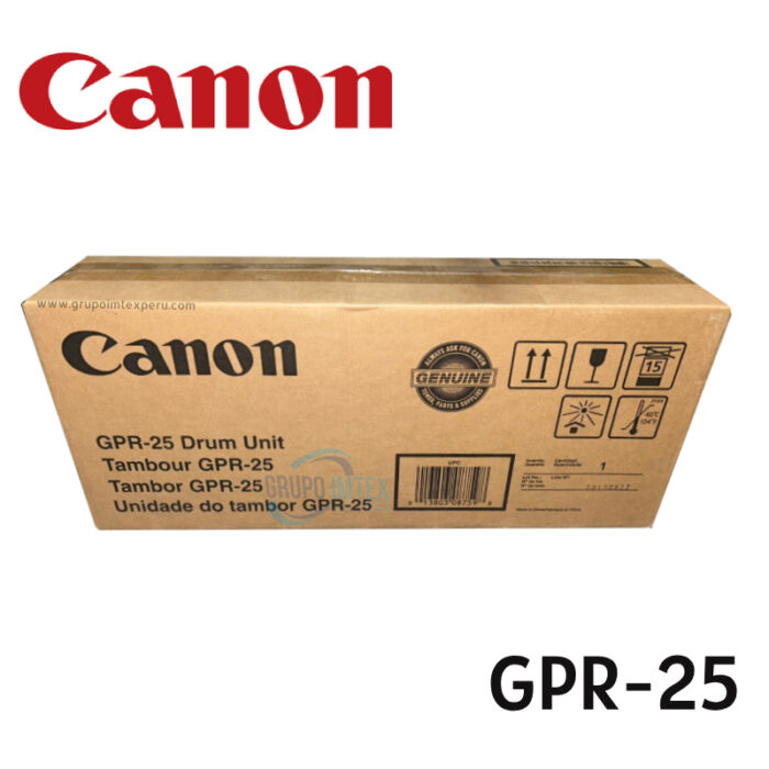 Tambor Canon GPR-25  Negro iR2018, 2022, iR2025, 2030,