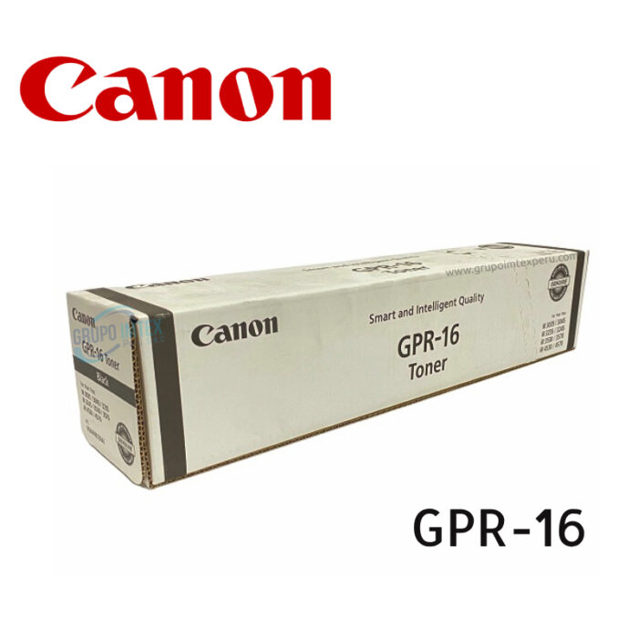 Toner Canon GPR-16  Negro iR3570, 4570, 3530, 3035, 3045, 3235, 3245,