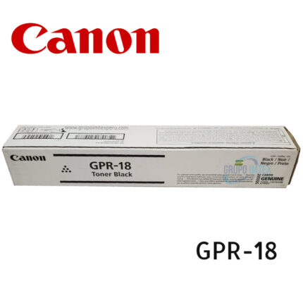 Toner Canon GPR-18  Negro  iR2016, 2020, iR2018,  2022, 2025, 2030, 3220L, 2422L