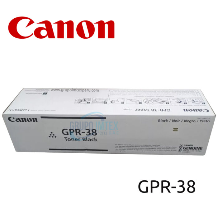 Toner Canon GPR-38  iRADV6575, 6565, 6555, 6275, 6265, 6255