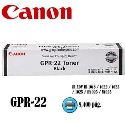 toner canon gpr-22 iR1019J, 1022if, 1023, 1023N, 1023iF, 1024, 1024iF, 1025