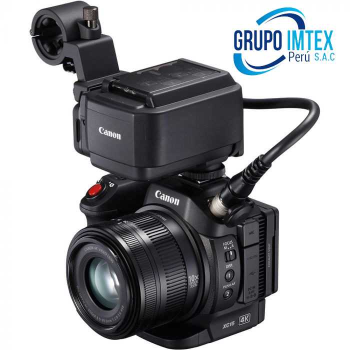 Uluru Abrazadera Cargado Camara Filmadora Canon Xc-15 | Grupo Imtex Peru SAC