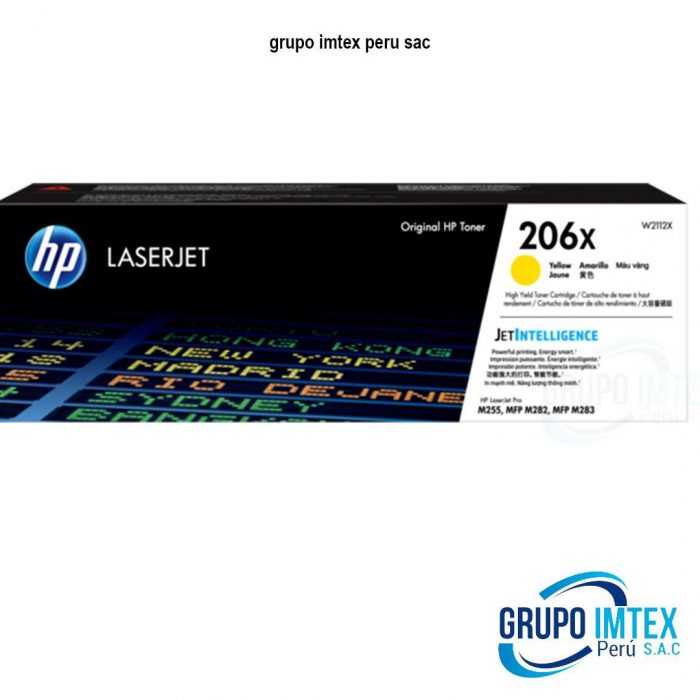 TONER HP W2112X (206X) L.J. M255 YELLOW