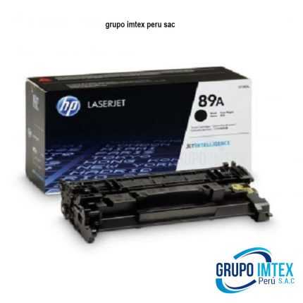 toner hp 89a cf289a negro