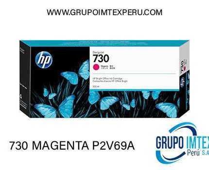 TINTA HP 730 MAGENTA P2V69A 300ML