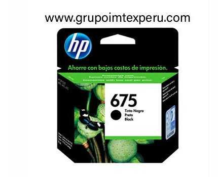 TINTA HP CN690AL (675) NEGRO (600 PAG)